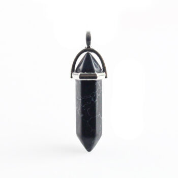 Péndulo de Howlita negra