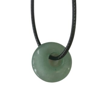 Dije en forma de dona de jade