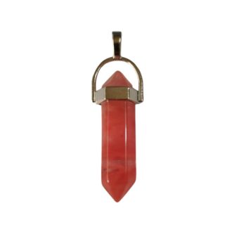 Péndulo de cuarzo cherry