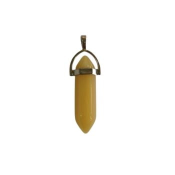 Péndulo de agata crema