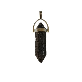 Péndulo de lava volcánica