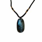 Collares de labradorita con cordón ajustable