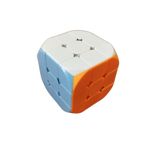 Cubo 3x3 con esquinas curvas