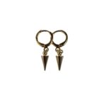 Arete de formas dorado de cono