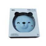 Abanico electrico de osito con espejo