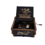 Caja musical de la pantera rosa oscura