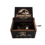 Caja musical de jurassic park oscura