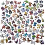 Stickers de pokemon 200pcs