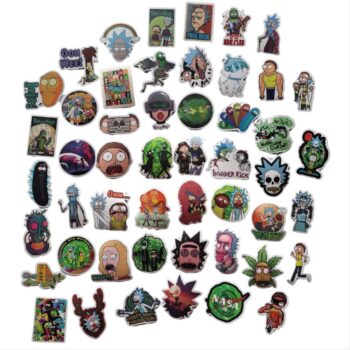 Stickers de rick and morty 50pcs