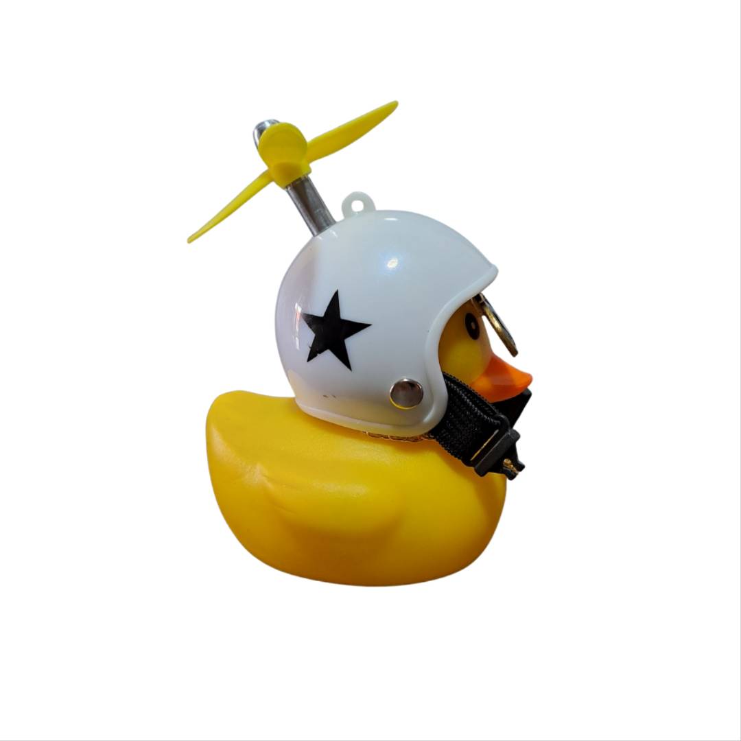 Patito De Hule Con Casco De Estrella Blanco Pi A Expr S