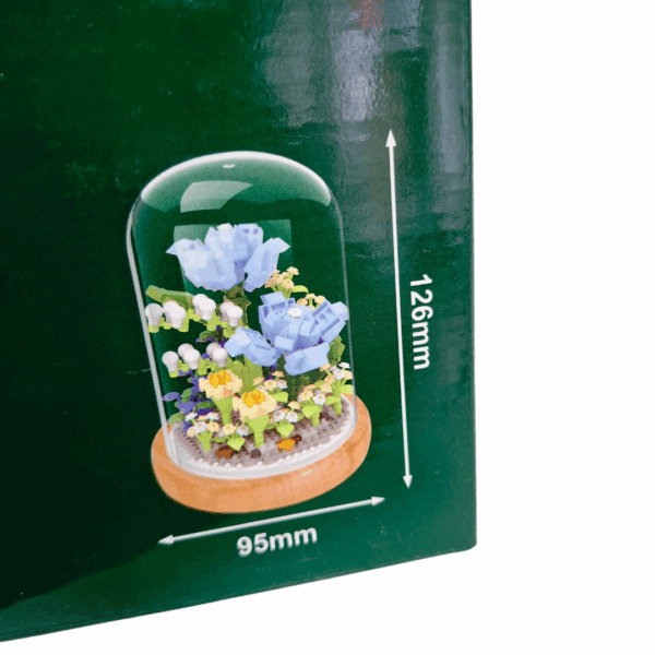 Figura armable de Rosas celestes en cúpula - Imagen 2