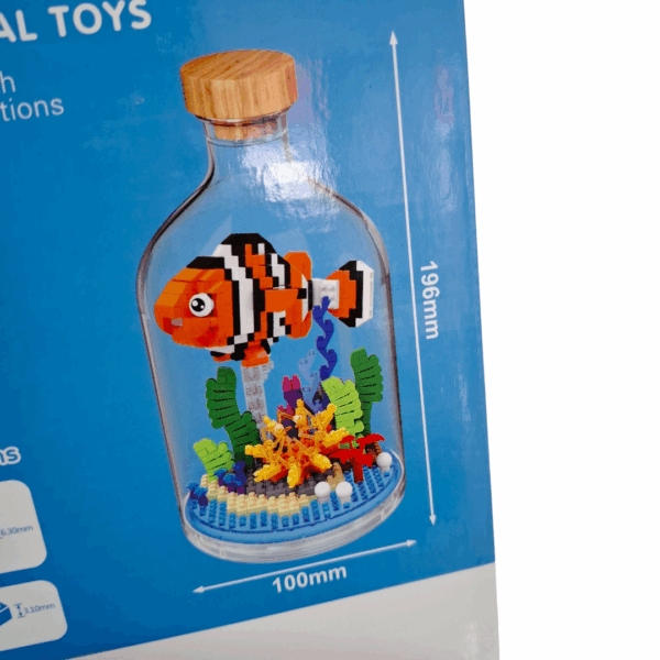 Figura armable de Pez Payaso en botella - Imagen 2