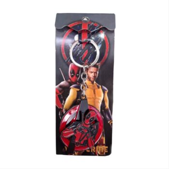 Llavero giratorio de Deadpool corazón