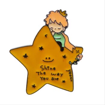 Pin metálico Principito estrella
