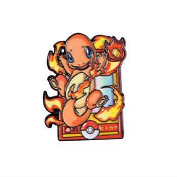 Pin metálico Carta Charmander (Pokémon)